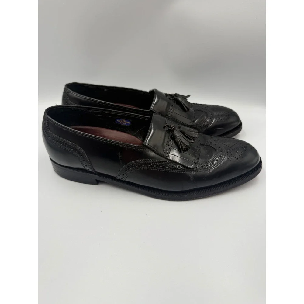 Florsheim black leather